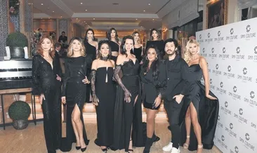 Gelinlik defilesinde buluştular