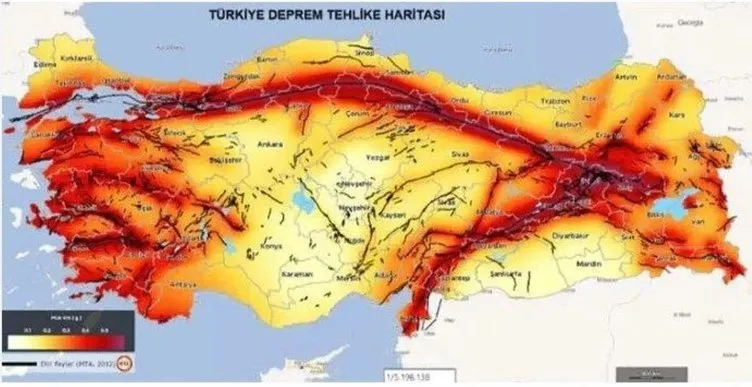 KUZEY ANADOLU FAY HATTI İLLERİ | Deprem risk haritası ile Kuzey Anadolu Fay Hattı hangi illerden geçiyor, deprem bekleniyor mu, hangi bölgede?