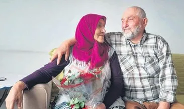 55 yıllık eşiyle huzurevinde aşk tazeledi #trabzon