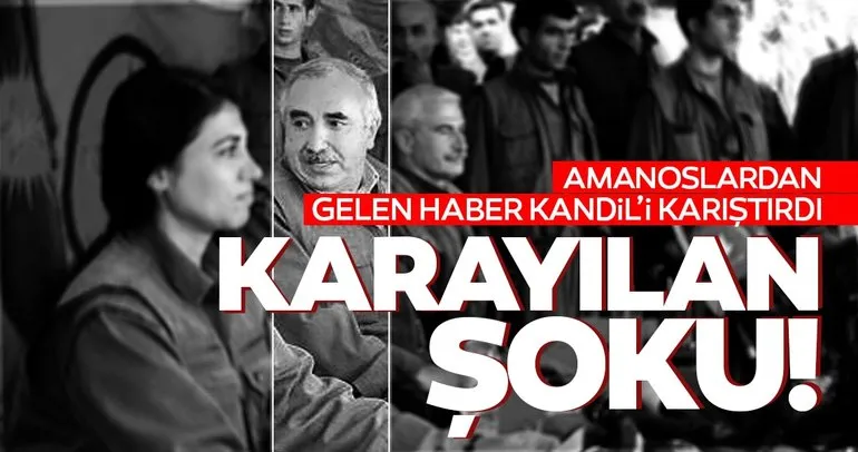 PKK’lı Murat Karayılan’a büyük şok! Son dakika haberi: Amanoslardan gelen haberler Kandil’i karıştırdı...