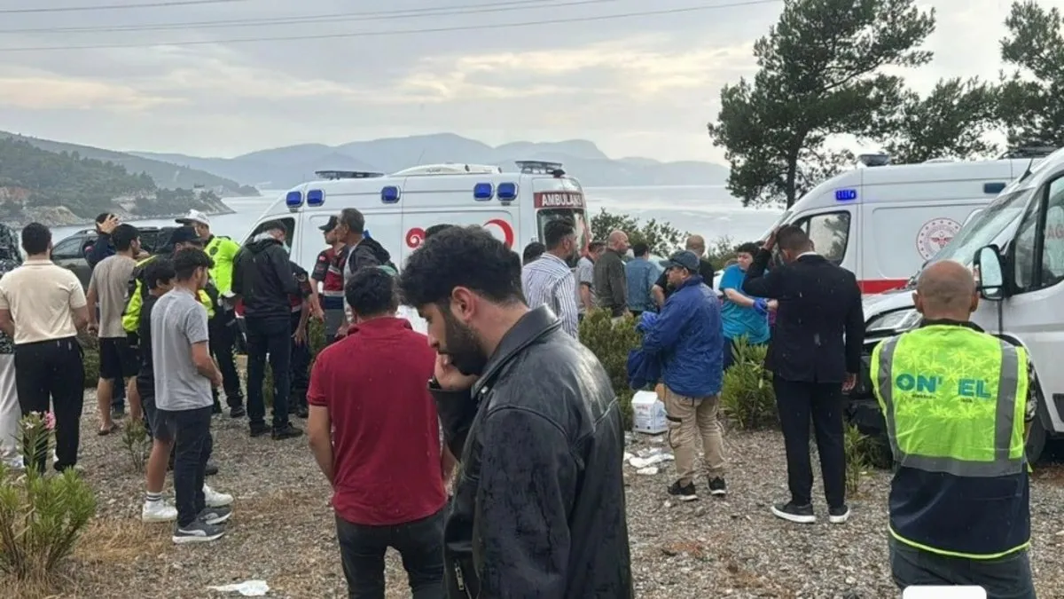 Bodrum’da feci kaza! 17 yaralı