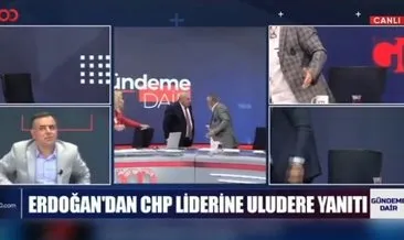 Son dakika: Cemal Enginyurt canlı yayında Latif Şimşek’in üzerine yürüdü! Koruması darp etti