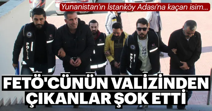 FETÖ'cünün valizinden çıkanlar şok etti