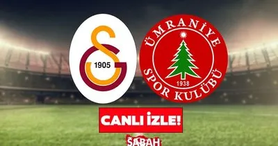 GALATASARAY ÜMRANİYESPOR MAÇI CANLI İZLE | A Spor canlı izle ekranı ile ZTK Galatasaray Ümraniyespor maçı canlı yayın ekranı
