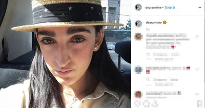 Gucci modeli Armine Harutyunyan’ın bir de çocukluğunu görün!