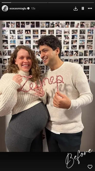 Taner Ölmez ile Ece Çeşmioğlu’ndan mutluluğun resmi! İkinci bebeğini kucağına almak için gün sayan Ece Çeşmioğlu’nun karnı burnunda pozlarına yorum yağdı!