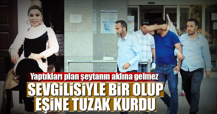 İlk eşe öteki kadınla tuzak