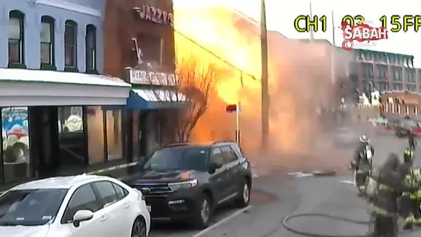 ABD’de kreşin tahliye edilmesinden dakikalar sonra binada patlama | Video