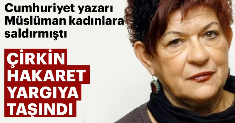 Çirkin hakaret yargıya taşındı