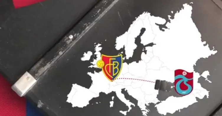 Trabzonspor'un Avrupa Ligi'ndeki rakibi Basel'den skandal Türkiye haritası!