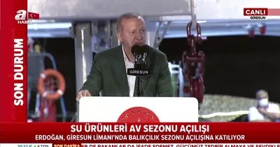 Son dakika! Başkan Erdoğan: Akdeniz’den de Karadeniz gibi müjde bekliyoruz | Video