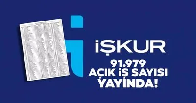 İŞKUR personel alımına başlıyor! 81 ilde temizlik görevlisi, güvenlik görevlisi ve şoför alımları için başvuru ekranı açıldı!