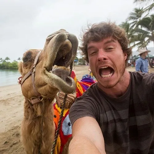 Hayvanlarla ’Selfie’nin Ustası