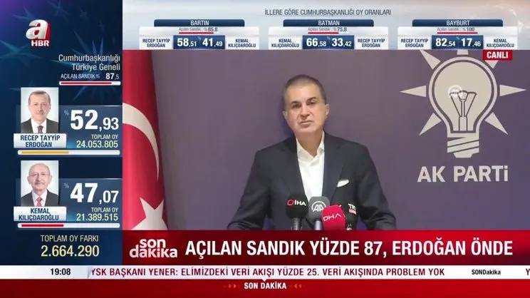 AK Parti Sözcüsü Ömer Çelik: