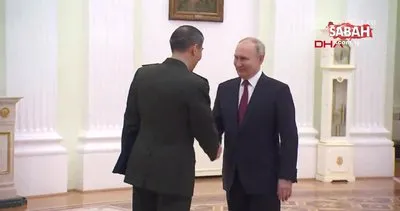 Putin, Çin Savunma Bakanı Şangfu ile görüştü | Video