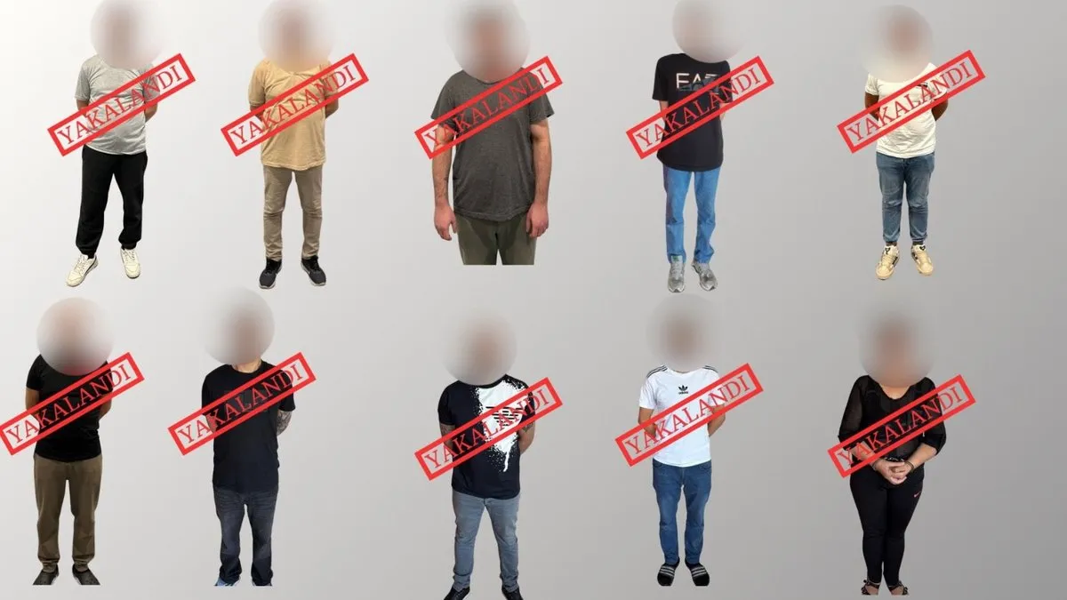 Kırmızı bültenle uluslararası ve ulusal seviyede aranan 10 suçlu yakalandı