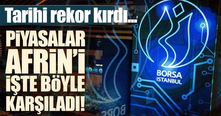 Son dakika: Borsa İstanbul rekor kırdı