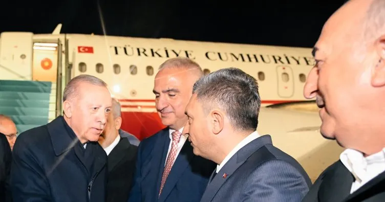 Başkan Erdoğan Antalya’da