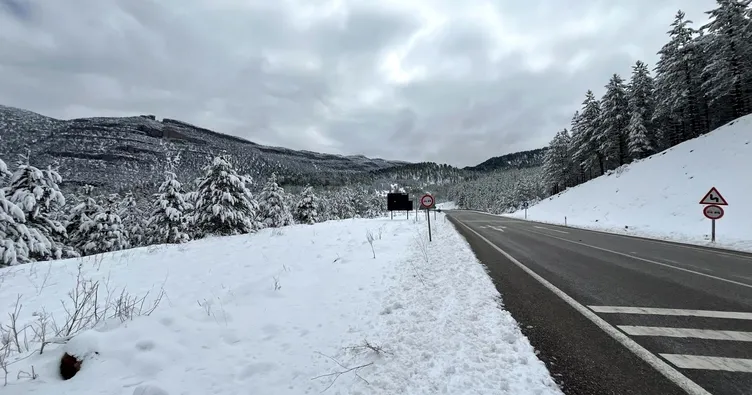 Toroslarda kar kalını 20 santimetreyi geçti
