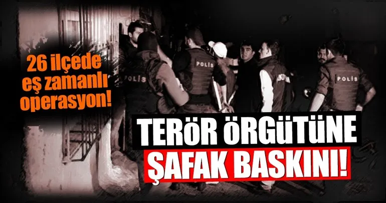Son Dakika: İstanbul’da FETÖ’cülere şafak baskını!