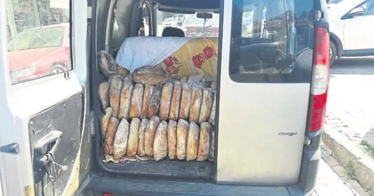 Zabıtadan kaçak ekmek baskını
