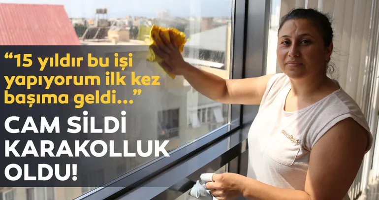 Cam sildi, karakolluk oldu