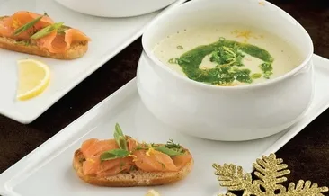 Pırasa ve patates çorbası