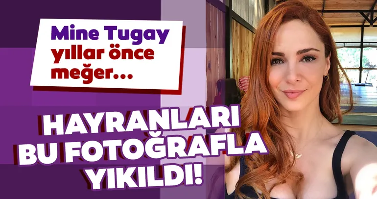 42 yaşındaki Mine Tugay’ı doğal güzel zanneden hayranları hüsrana uğradı...
