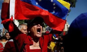 Binlerden Maduro’ya destek