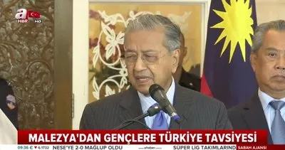 Malezya Başbakanından gençlere Türkiye tavsiyesi