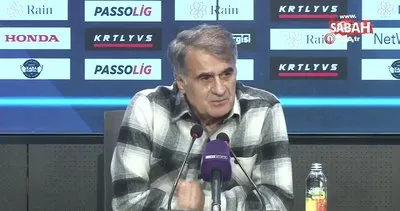 Şenol Güneş: Fenerbahçe maçını iyi geçersek çok daha başka şeyler konuşuruz | Video