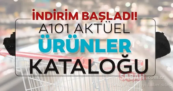 A101 aktüel ürünler kataloğu burada! 26 Aralık tarihinden itibaren A101 aktüel ürünler indirimi başlıyor!