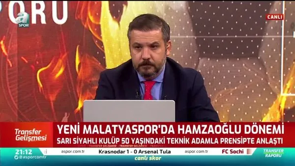 Hamza Hamzaoğlu Yeni Malatyaspor'un başına geçti