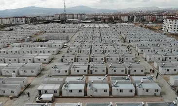 Deprem bölgesi Elazığ’da 3 bin kişilik konteyner kentler hazır, 529 aile yerleşti