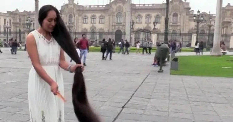 ‘Perulu Rapunzel Guinness’e aday