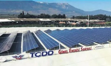 Demiryolu tesislerine GES santrali #balikesir