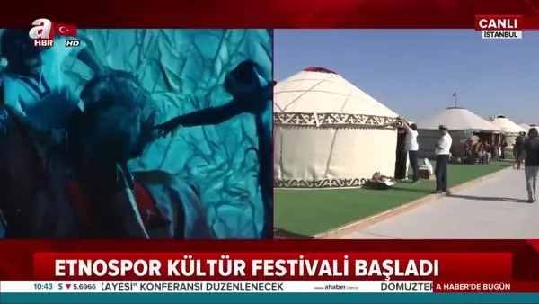 Etnospor Kültür Festivali Başladı