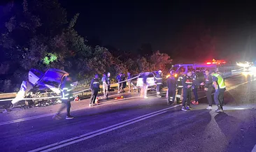 Burdur'da feci kaza! 4 araç birbirine girdi: 4 ölü, 11 yaralı #isparta