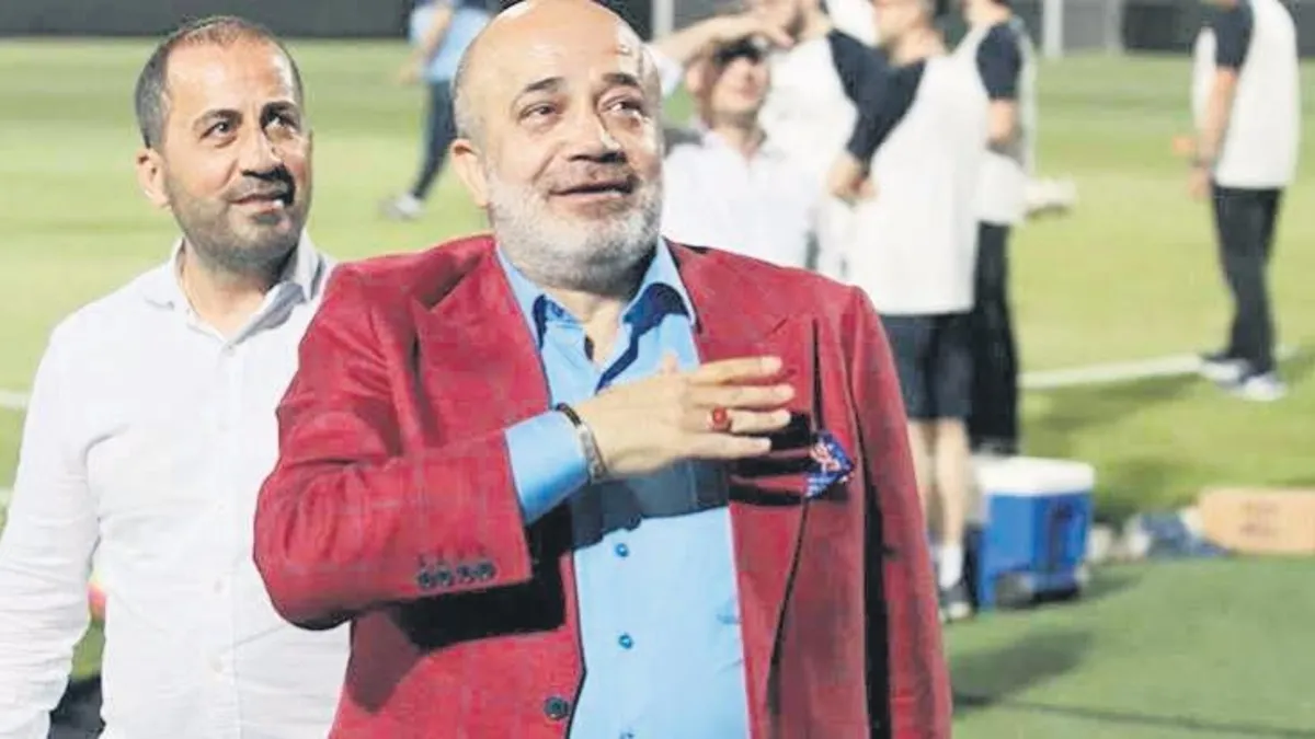 Futbol kulübü yöneticilerine yönelik bahis operasyonu yapıldığına dair haber görseli.