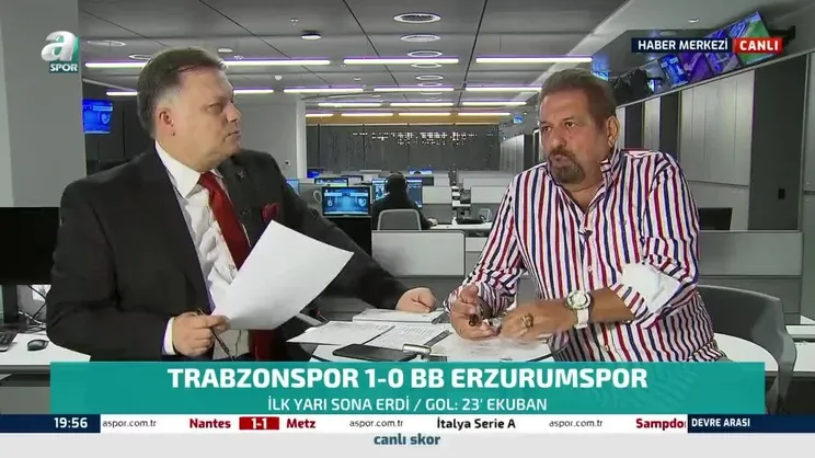 Trabzonspor - BB Erzurumspor maçında iptal edilen golde karar doğru mu? Erman Toroğlu yorumladı