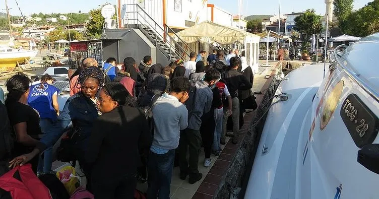 Çanakkale’de 56 kaçak göçmen yakalandı
