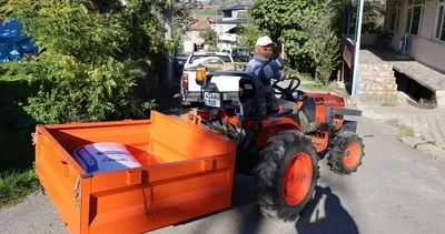 Yangın mağduru üreticiye can suyu