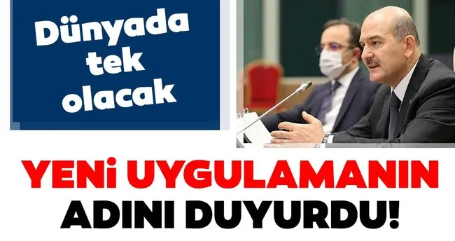 Son dakika: Bakan Soylu duyurdu: Yeni uygulama ’AFAD’ dünyada tek olacak