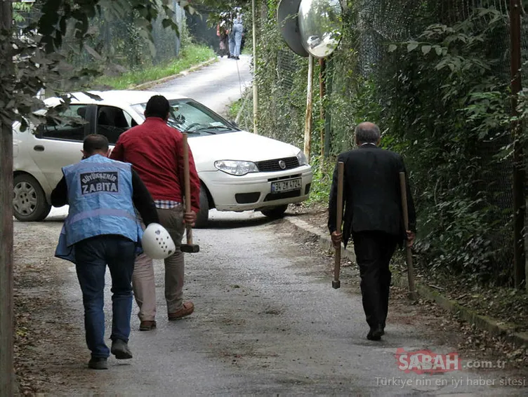 Adnan Oktar'ın kaçak yapılarındaki yıkım baÅladı