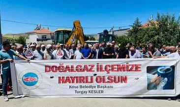 Köse’de hayaller gerçek oluyor “Köse halkı doğal gazına kavuşuyor” #gumushane