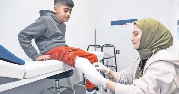 Hatay’daki merkez engellinin umudu oldu