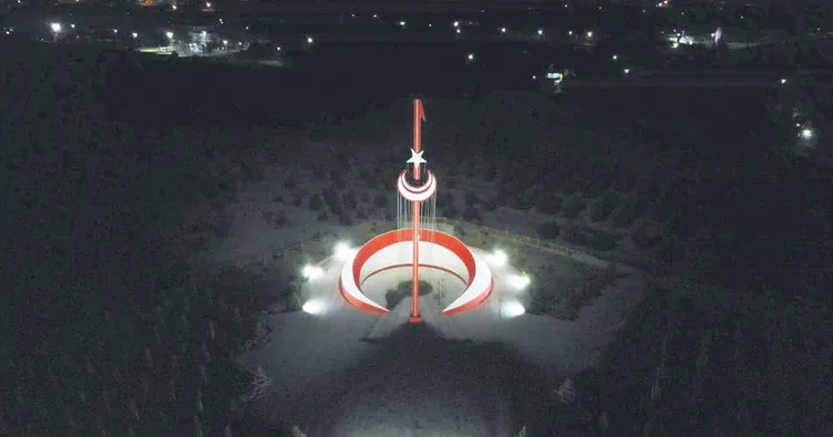 Şehitlik anıtı açılışa hazır