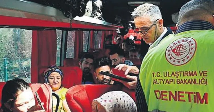 Otobüs firmalarına 37.4 milyon TL ceza