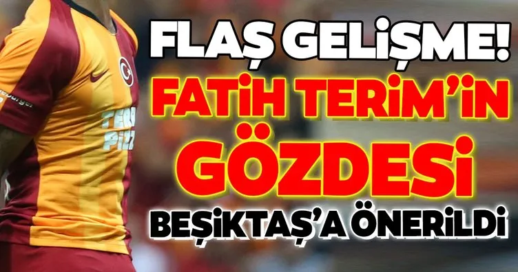 Transferde son dakika: Fatih Terim’in gözdesi Beşiktaş’a önerildi!