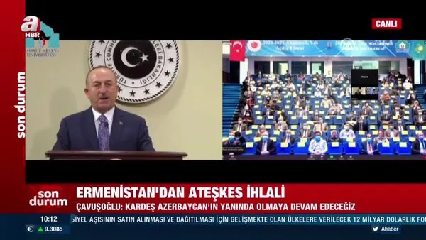 Bakan Çavuşoğlu'ndan son dakika açıklamaları: 